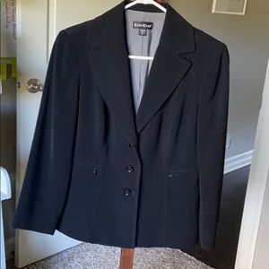 Bebe black lined fashion suit jacket blazer